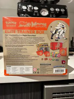 Pokemon Sun & Moon Base Set Elite Trainer Box ETB (Solgaleo) Factory Sealed MINT - Image 2
