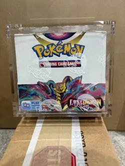 Pokemon TCG Lost Origin Booster Box 36 Packs. Brand New Sealed with Acrylic Case - Image 1