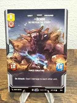 Bendu (1045) - Star Wars Unlimited LOF - [PRESTIGE][LEGENDARY] - Image 1