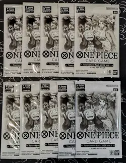 Tournament Pack 2026 Vol 1 Sealed One Piece Card Game X 10 Lot - Image 1