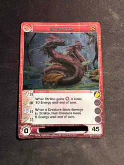 Strikto - Rare - Chaotic Card - Zenith of the Hive - Max Energy N/M - Image 1