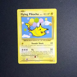 Pokemon TCG Flying Pikachu Card Evolutions 110/108 Regular Secret Rare Near Mint - Image 1