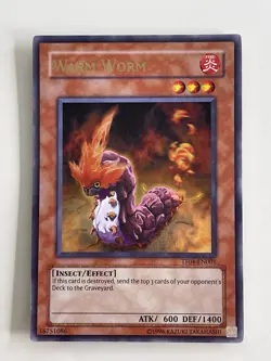 New Set Of 3 Yugioh Ultra Rare Tag Force 4 Promo Cards Open Package Warm Worm ++ - Image 3