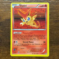 Victini BW32 Holo Black Star Promo Pokemon Card - Image 1