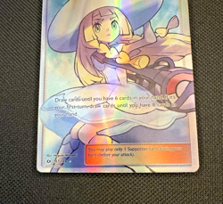 Pokemon Lillie 147/149 Full Art Ultra Rare Holo Trainer Base Set Card - Image 5