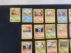 Pokemon TCG Cards Base Set 2 Lot – 25 Vintage Cards - LP/NM #4 - Image 2