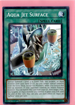 Aqua Jet Surface | ROTA-EN048 | Yu-Gi-Oh! TCG (2 CARD PURCHASE MINIMUM) - Image 1