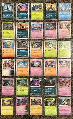2024 trick or trade FULL SET Pokemon Halloween cards all 30 - Image 1