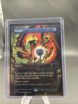 Ponder (1783) Secret Lair Drop Regular Magic The Gathering - Image 1