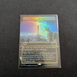 Command Tower #7063 (NM) (Rainbow Foil) (SLD) Secret Lair Avatar Promo Magic MTG - Image 1