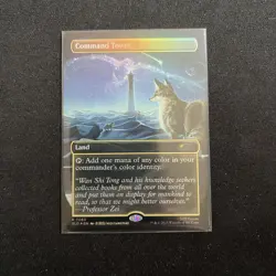 Command Tower #7063 (NM) (Rainbow Foil) (SLD) Secret Lair Avatar Promo Magic MTG - Image 2