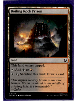 Boiling Rock Prison - 0267 - MTG X Avatar The Last Airbender - Image 1