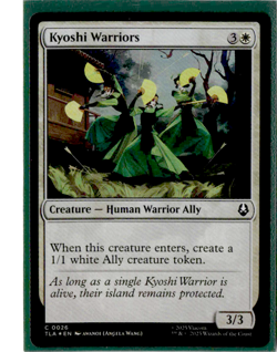 Kyoshi Warriors (Foil) - 0026 - MTG X Avatar The Last Airbender - Image 1