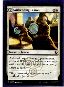 Airbending Lesson - 0008 - MTG X Avatar The Last Airbender - Image 1