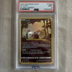 Pokemon TCG Silver Tempest PSA 9 MT TG04 Full Art/Jynx - Image 1
