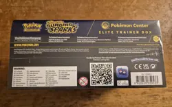 Pokemon Center ETB Surging Sparks Elite Trainer Box - Image 4