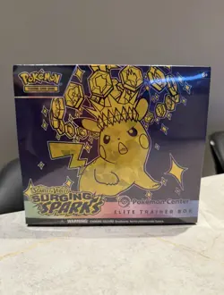 Pokemon TCG - Surging Sparks Pokemon Center - Elite Trainer Box - Sealed ETB - Image 1