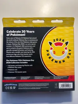 Pokemon TCG Pokemon Day 2026 Collection Box New & Sealed - Image 2