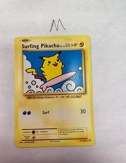 Pokemon TCG Pokemon Surfing Pikachu Pikachu Secret Rare Regular - Image 1