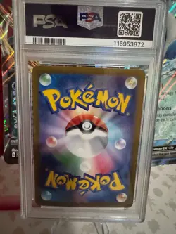 Pokemon TCG CS Mask Ogerpon EX #216 Japanese Special Art Rare PSA 9 - Image 2