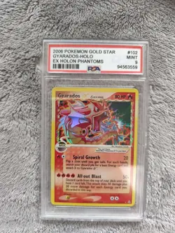 Pokemon Gyarados Gold Star 102/110 EX Holon Phantoms Ultra Rare Holo ! LEGEND - Image 1