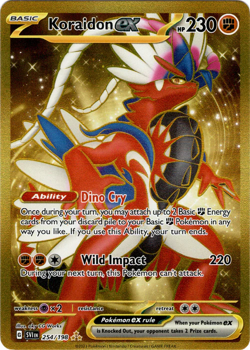 Koraidon ex - 254/198 - Hyper Rare - Pokemon Scarlet & Violet - Image 1
