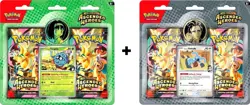 2 Pokemon TCG ME2.5 Ascended Heroes 2-Pack Blister Bundle Larry Erika Sealed New - Image 1