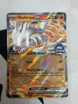 Reshiram ex Great Ball League Stamped Pokemon TCG - Image 1