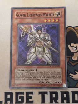 Garoth, Lightsworn Warrior TU01-EN002 SUPER RARE LP YUGIOH - Image 4