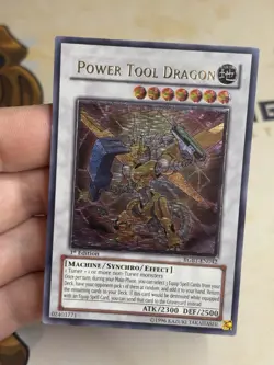 Power Tool Dragon RGBT-EN042 1st Edition Ultimate Rare YuGiOh! NM EURO - Image 2