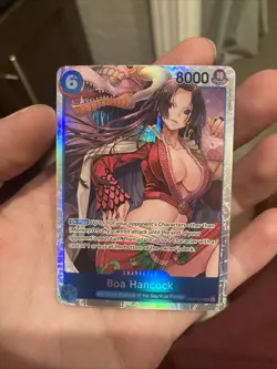 Boa Hancock OP07-051 - One Piece TCG English - SR Super Rare Foil NM Near-Mint - Image 1