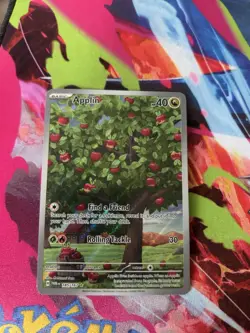 Applin 185/167 Twilight Masquerade Pokemon TCG Illustration Card Sv06 - Image 1