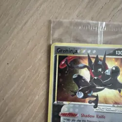 Greninja Gold Star SWSH144 - Celebrations PROMO Pokemon Card Sealed - clean - Image 4