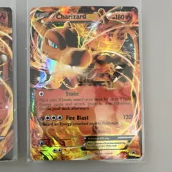 Pokemon TCG Charizard EX Holo Lot - 4 Cards English Japanese XY XYA Basic - Image 1