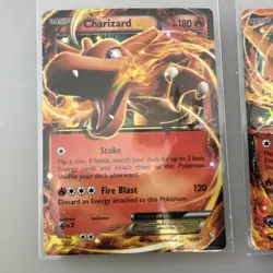 Pokemon TCG Charizard EX Holo Lot - 4 Cards English Japanese XY XYA Basic - Image 2
