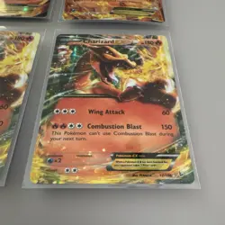 Pokemon TCG Charizard EX Holo Lot - 4 Cards English Japanese XY XYA Basic - Image 5