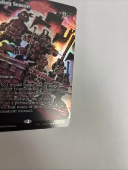 Doubling Season Borderless Foil Card #0011 MTG LP - Image 2