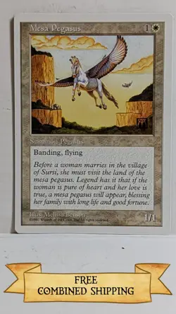 4x Mesa Pegasus MTG Core Set 5th Edition Regular - Image 2
