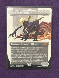 Ulamog the Defiler Magic The Gathering Borderless Mythic Modern Horizons 3 NM - Image 1