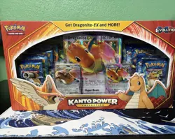 Pokemon TCG Kanto Power Collection Box Dragonite Pidgeot box - Image 1