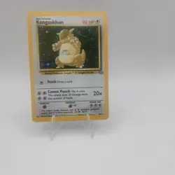 Pokemon TCG Kangaskhan Jungle 5/64 Holo Unlimited Holo Rare LP - Image 1