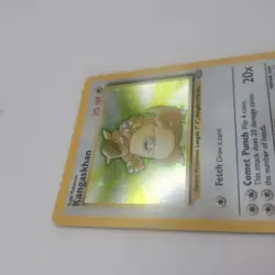 Pokemon TCG Kangaskhan Jungle 5/64 Holo Unlimited Holo Rare LP - Image 3