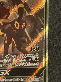 2020 Pokemon TCG Sun and Moon Umbreon & Darkrai GX Black Star Promo #SM241 - LP - Image 4