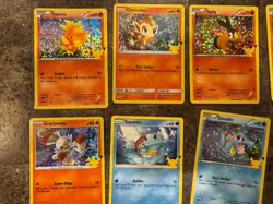 2021 Pokemon 25th Anniversary McDonalds Full COMPLETE SET - 19/25 Holo - Image 4