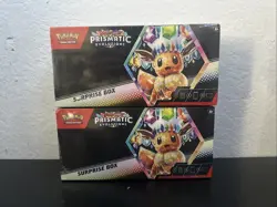 Pokemon Prismatic Evolutions Surprise Box LOT of 2 (Factory Sealed) - Image 1