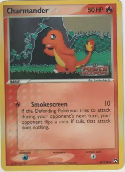 2007 Pokemon Power Keepers Charmander [Reverse Holo] 48/108 Stamped Amazin Cond - Image 1