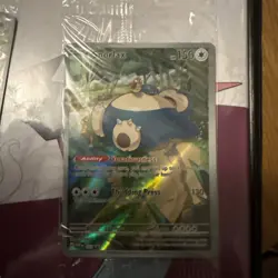 Pokemon TCG Snorlax SVP 051 Promo Holo English 151 Brand New & Sealed - Image 1