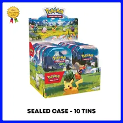 Pokemon TCG Ascended Heroes Mini Tin Display Box X10 TINS | *FACTORY SEALED* - Image 1