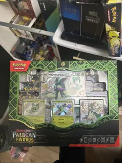 Pokemon Paldean Fates Premium Collection Meowscarada Ex - Image 1