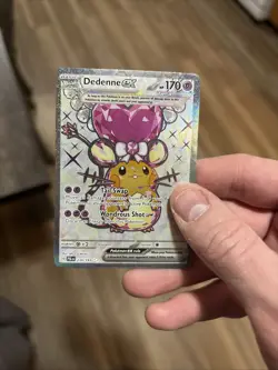 Pokemon TCG Dedenne EX 239/193 Paldea Evolved Ultra Rare Full Art Holo - Image 2
